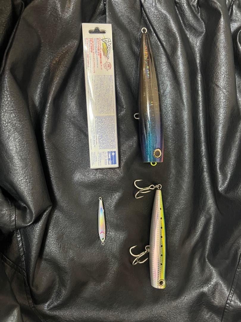 ブローウィン140J(箱付)、ポップクイーンF160/F200、TGベイト60g