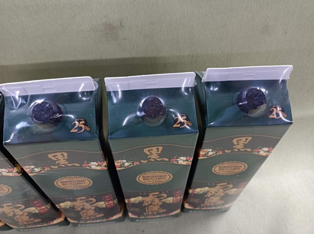 都《ASDVL》黒霧島　本格焼酎　1800ml　25度　5本