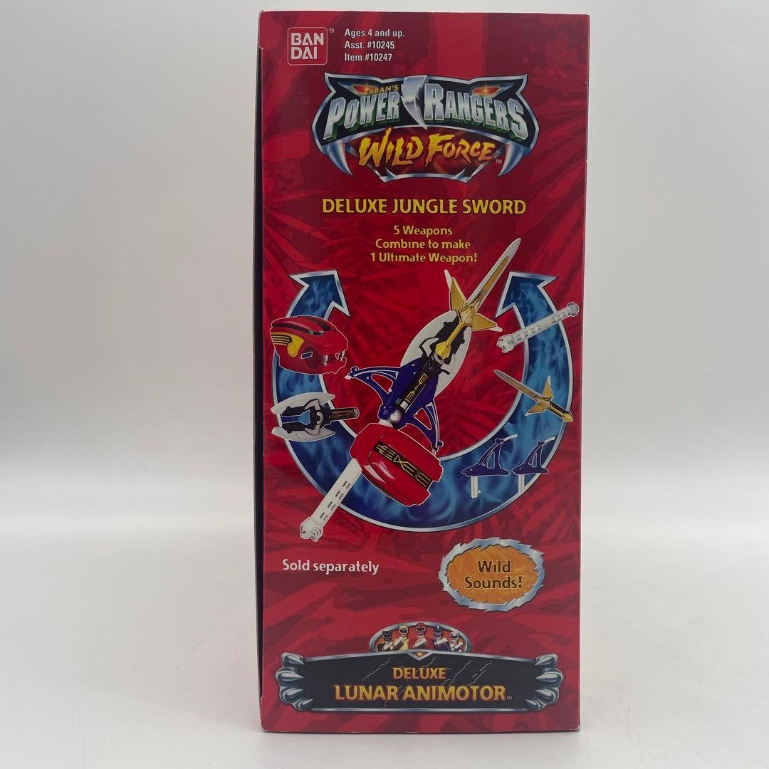 SF・ファンタジー・ホラー Power Rangers Wild Force Luner Animotor