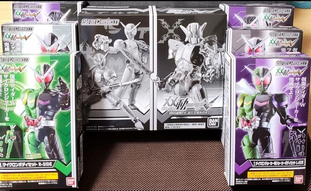 SO-DO CHRONICLE 双動 仮面ライダーWフルセット