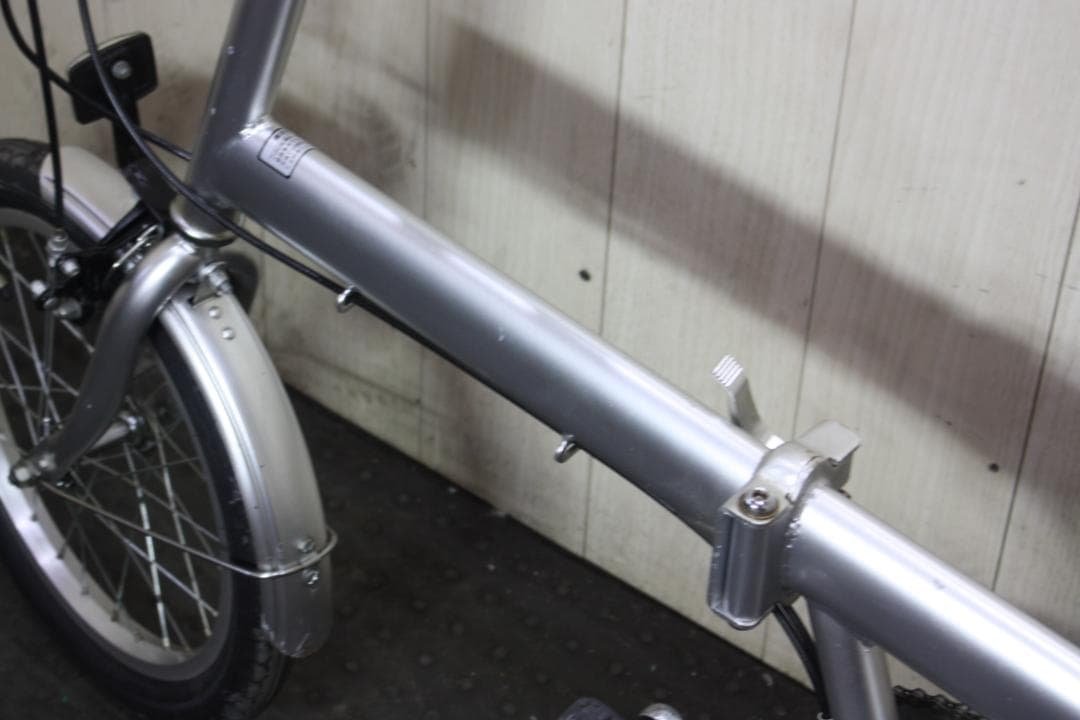 せ*ご様 SAKAMOTO製 16インチ シマノ6速 リヤサス 折り畳み自転車