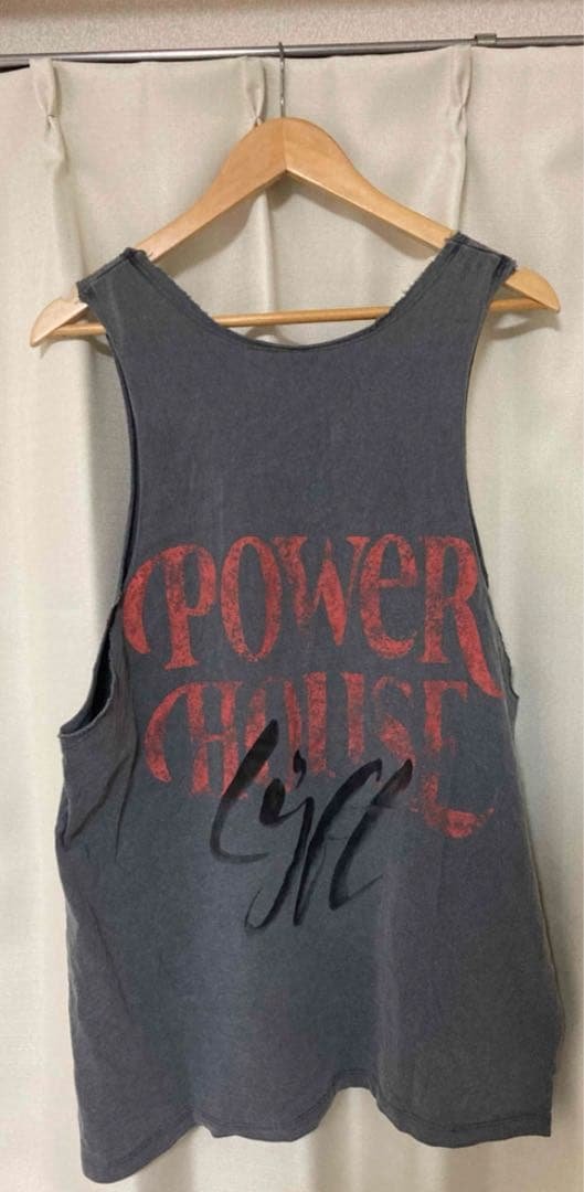 Lyft タンクトップ グレー POWER HOUSE GYM