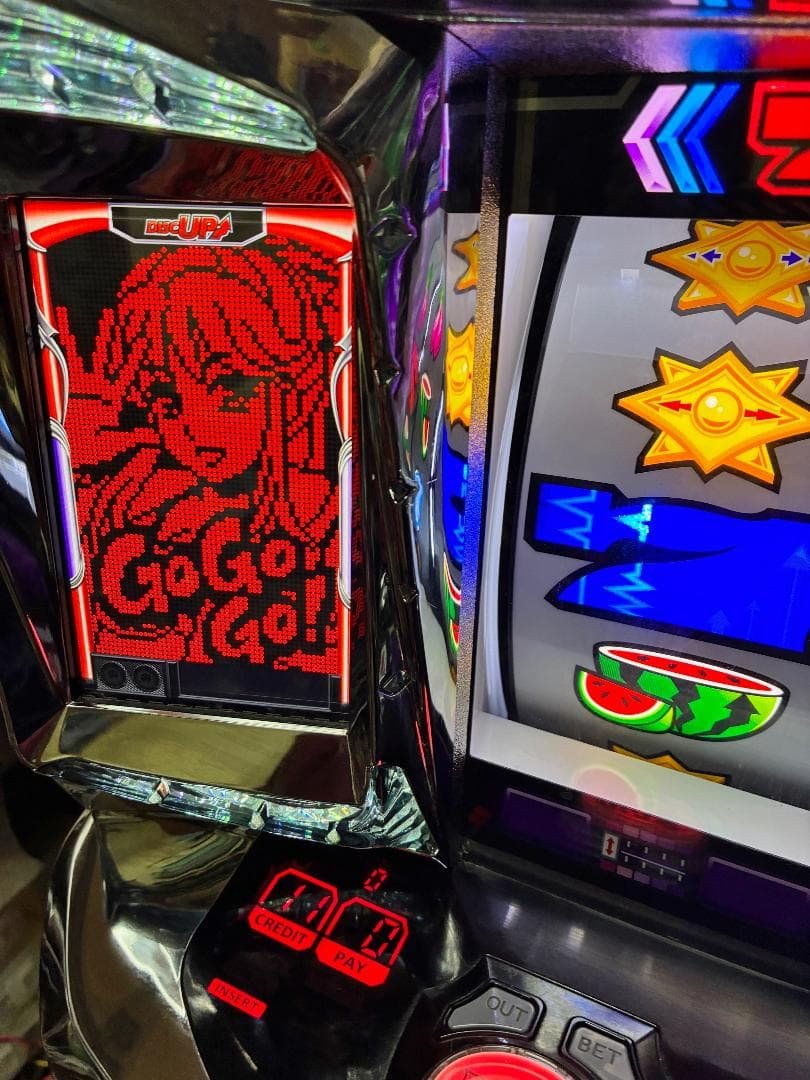 パチスロ ディスクアップ2 （不要機取り付け済）☆たのメル便送料込