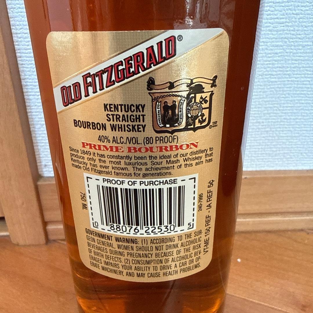 【希少】OLD FITZGERALD 750ml バーボンウイスキー