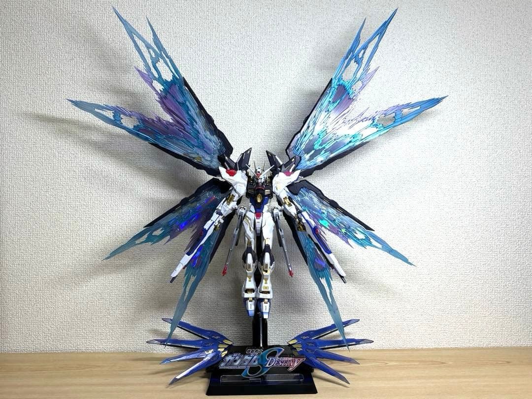 メタルビルド ストライクフリーダム ガンダム 2024 + 光の翼 おまけ付