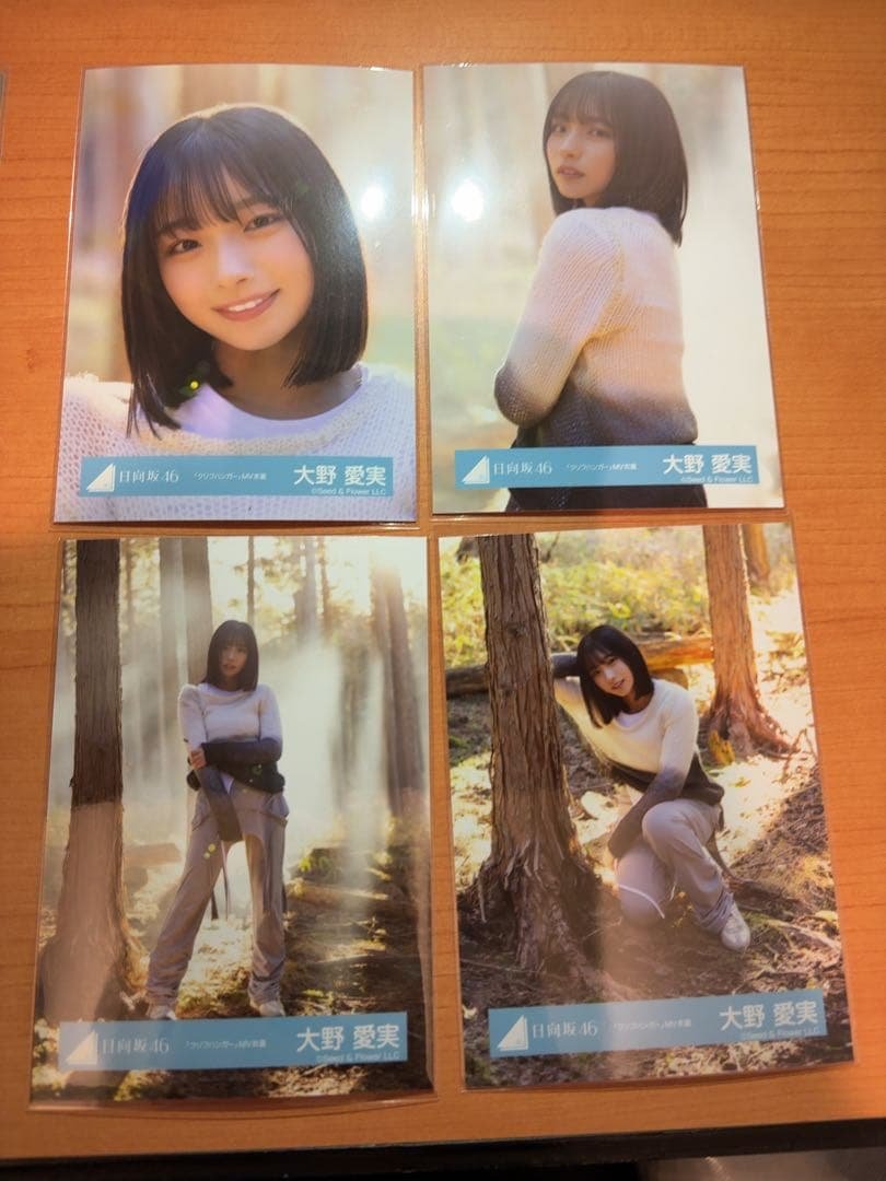 日向坂46 大野愛実 クリフハンガー MV衣装 生写真 20枚コンプ