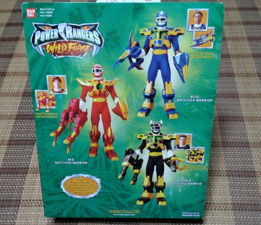 超激レア　パワーレンジャー トーキング　フィギュアセット