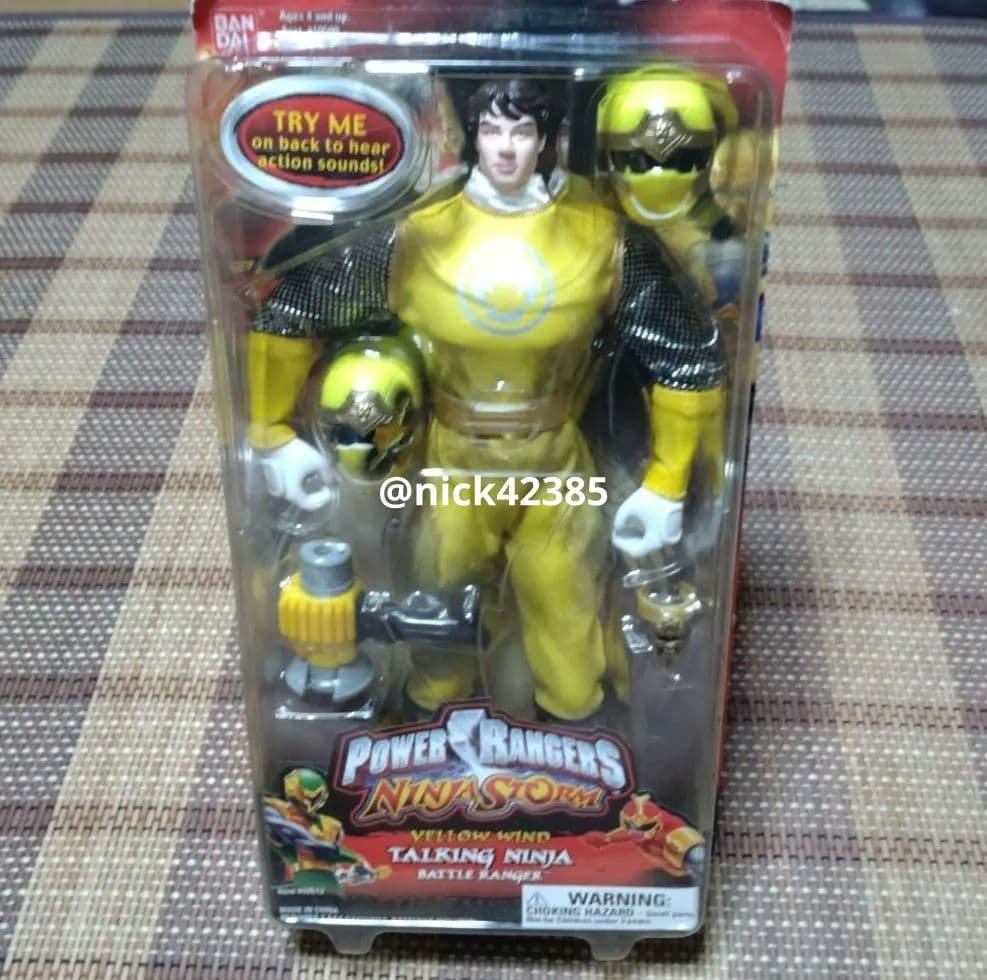 超激レア　パワーレンジャー トーキング　フィギュアセット