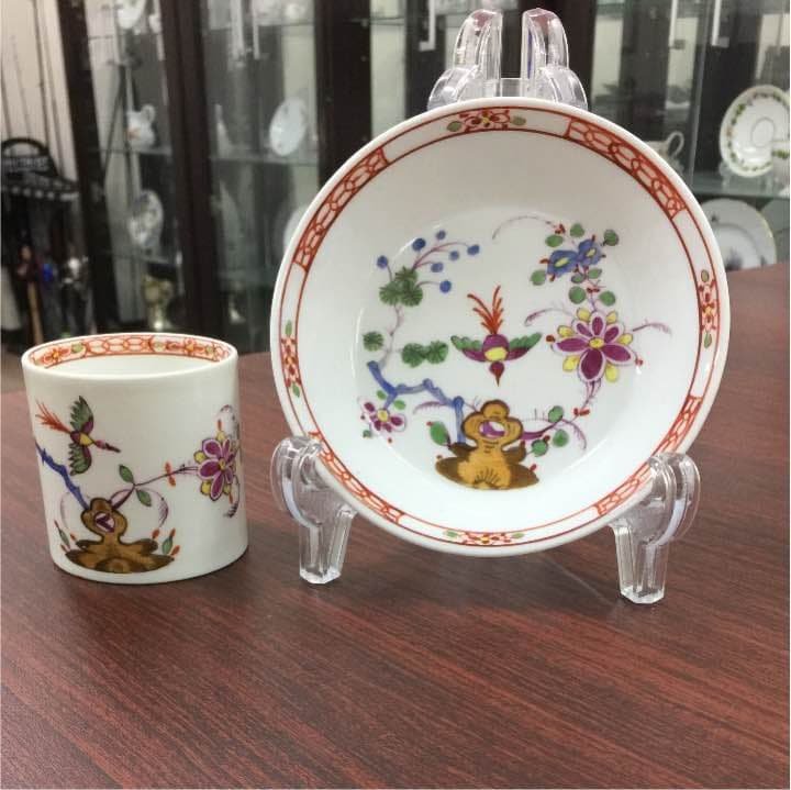 アンティーク マイセン 一級品 マルコリーニ期 竹虎