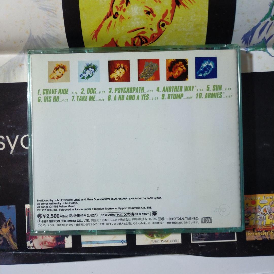 【日本盤】PSYCHO’S PATH JOHN LYDON ポスター付き