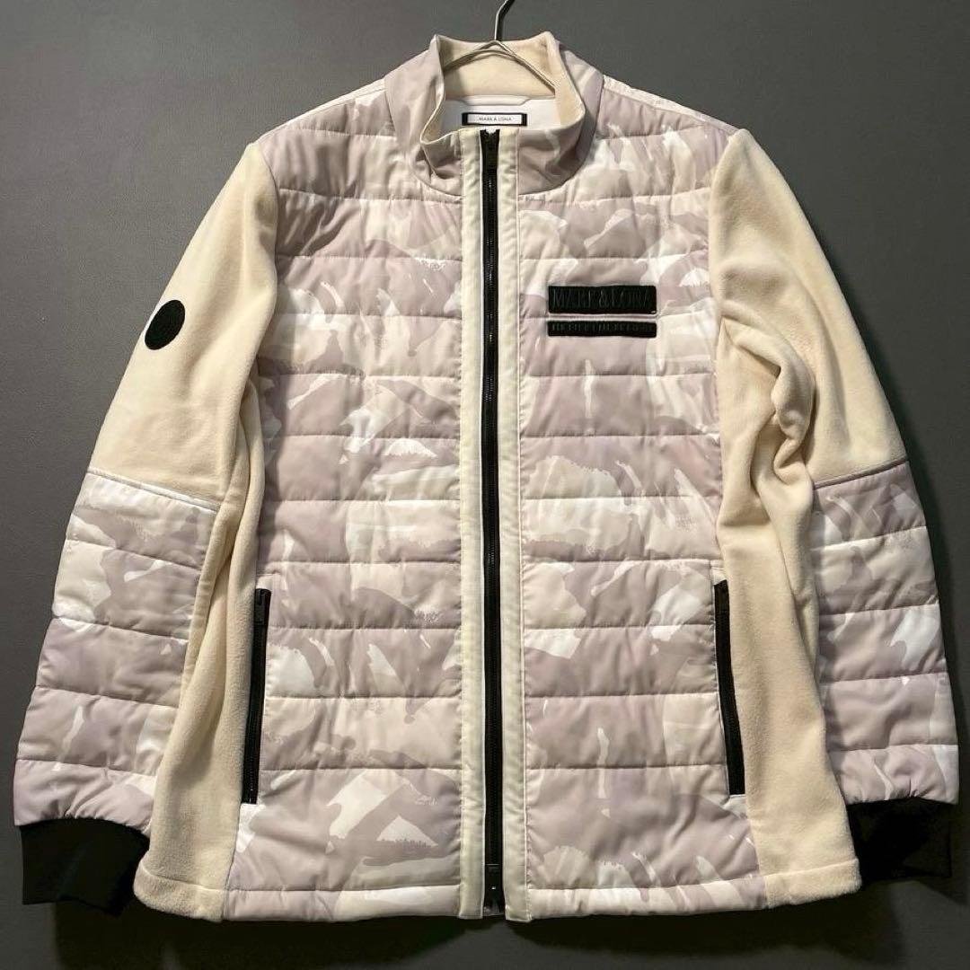 か*ち様 【ビッグサイズ】MARK&LONA　21AW カモフラ 中綿フリースジ