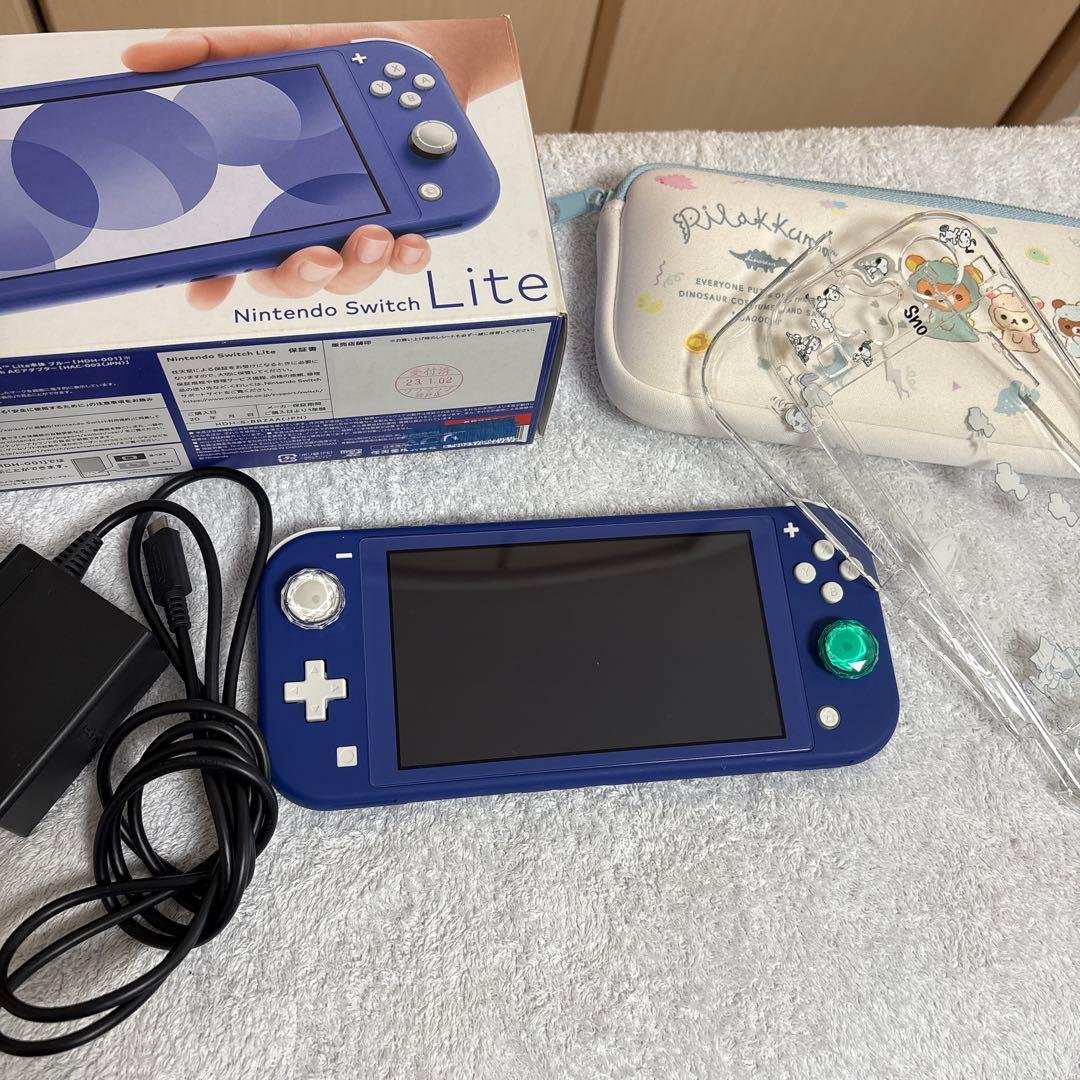 Switch ライト　本体　ブルー