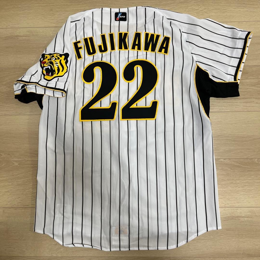 阪神タイガース　藤川球児　ホームユニフォーム　プロコレオーセンティック