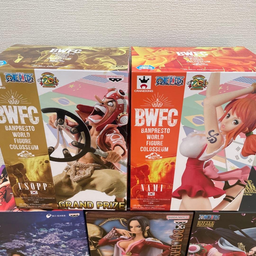 ONE PIECE フィギュア　セット　bwfc