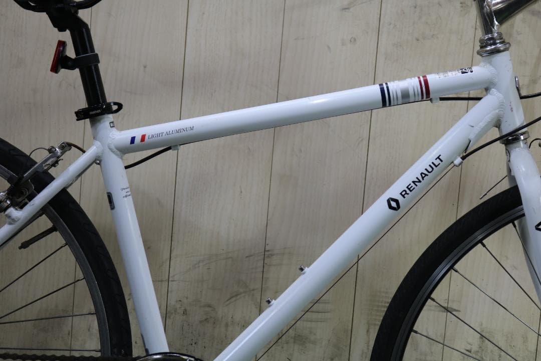 ルノー（RENAULT）700C 6速 アルミ 440mm WHITEクロス