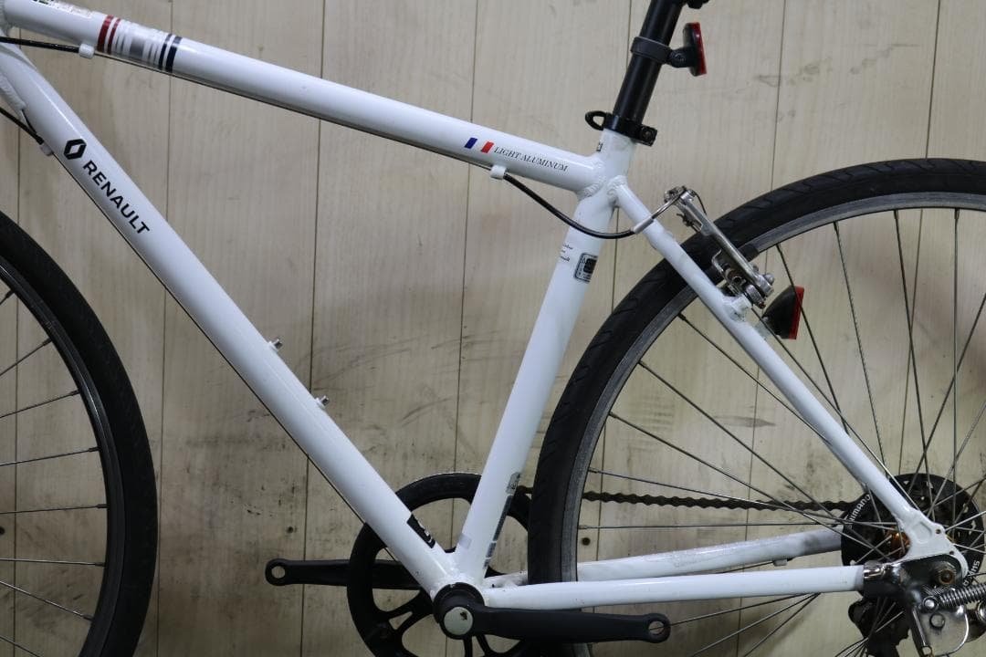 ルノー（RENAULT）700C 6速 アルミ 440mm WHITEクロス